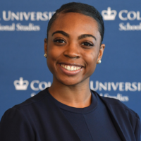 Medical student Shami-Iyabo Mitchell, pictured here, shares her story of becoming a doctor. 