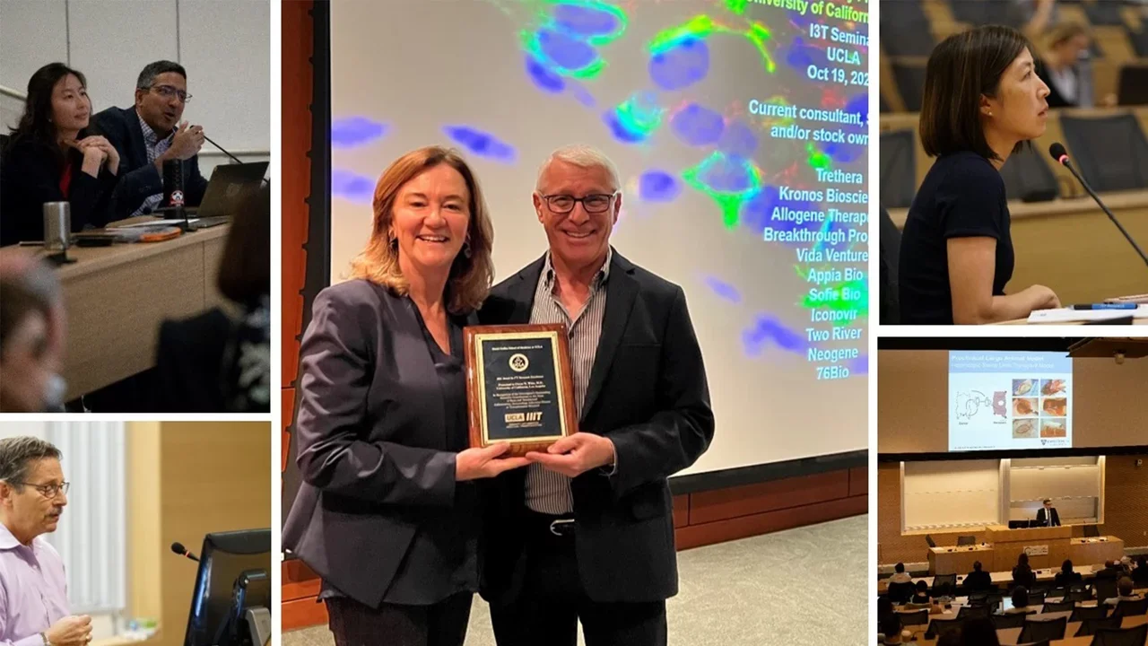 Collage of images from I3T Seminars, ceremonies, and awards