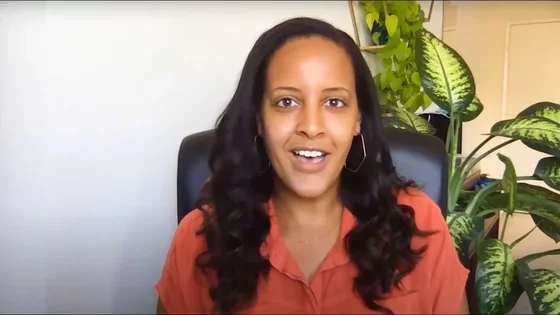 Women giving virtual tour of UCLA DGSOM