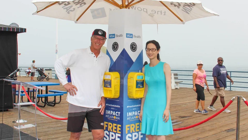 Dr. Jennifer Hsiao Dermatologist Sun Safety Station