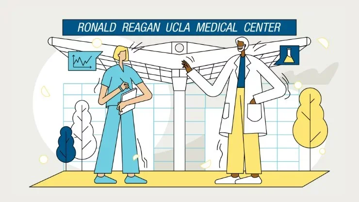 Ronald Regan UCLA Medical Center graphic