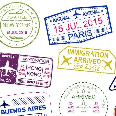 Visa Stamps