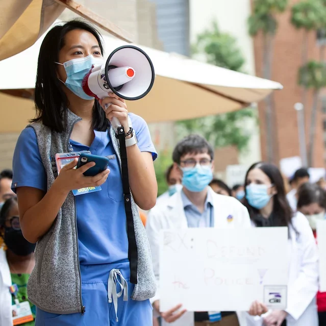 UCLA community members at a health equity event