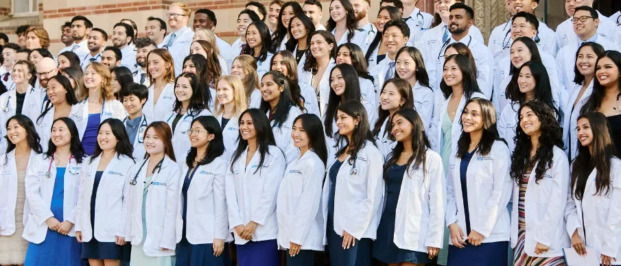 Incoming DGSOM class of 2030 medical students celebrate the White Coat Ceremony.