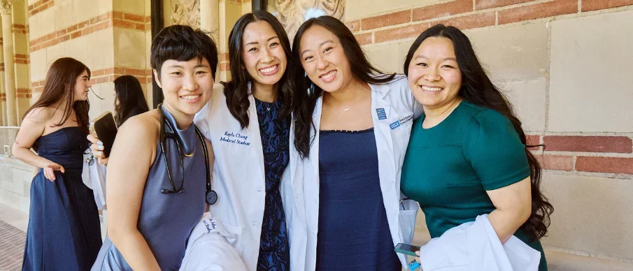 Incoming DGSOM class of 2030 medical students celebrate the White Coat Ceremony.