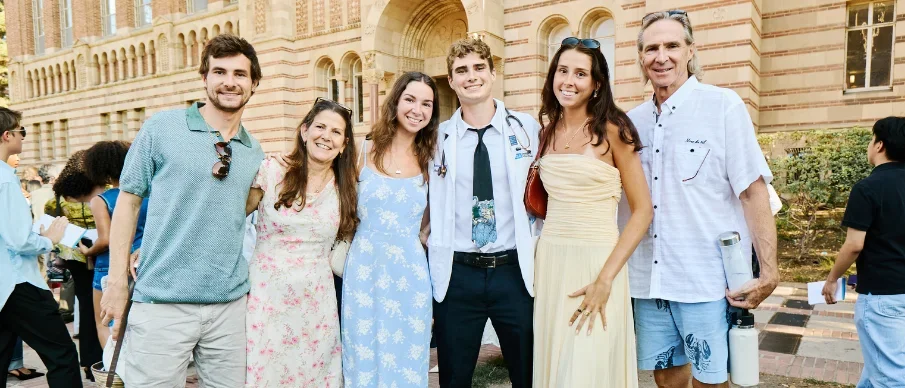 Incoming DGSOM class of 2030 medical students celebrate the White Coat Ceremony.