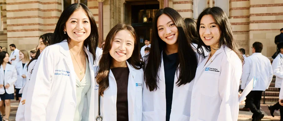 Incoming DGSOM class of 2030 medical students celebrate the White Coat Ceremony.