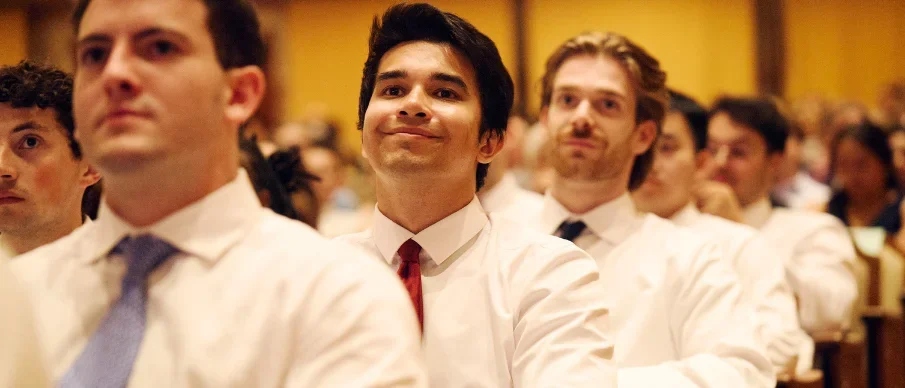 Incoming DGSOM class of 2030 medical students celebrate the White Coat Ceremony.