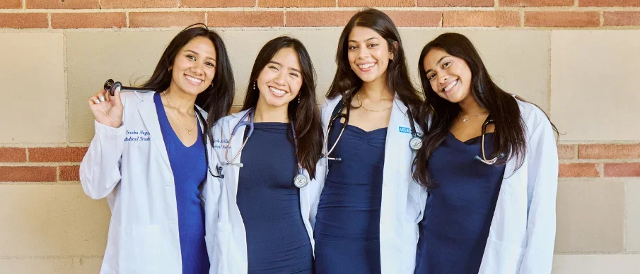 Incoming DGSOM class of 2030 medical students celebrate the White Coat Ceremony.
