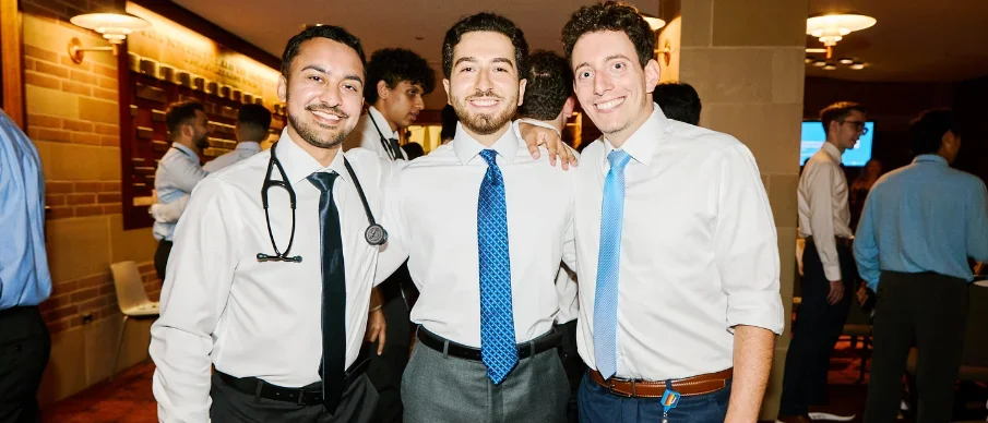 Incoming DGSOM class of 2030 medical students celebrate the White Coat Ceremony.
