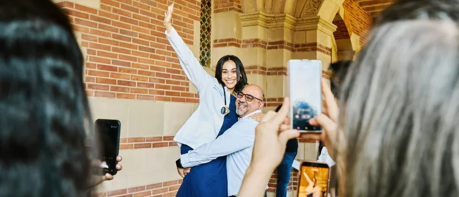 Incoming DGSOM class of 2030 medical students celebrate the White Coat Ceremony.