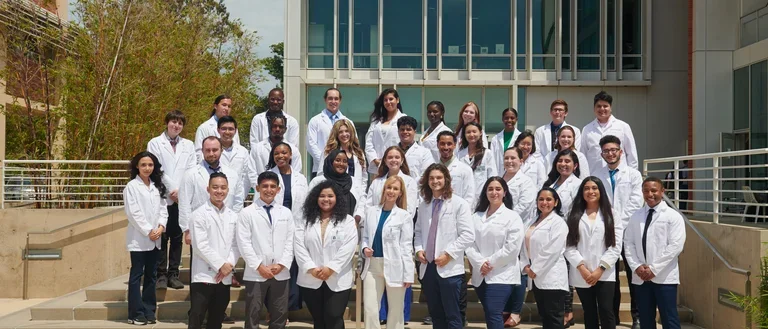 A group photo of the 2022 Cohort of Pre Medical Enrichment Program (PREP) 2022 students 