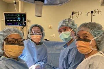 Dr. Tiffany Lai and her colleagues, who treat HPV and Cervical Cancer