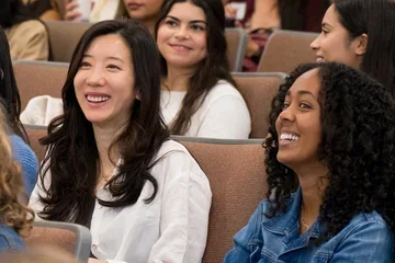 Nursing students at the 2024 New Student Welcome