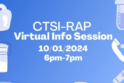 CTSI-RAP Virtual Info Session