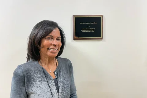 Dr. Carol Bennett, clinical professor of urology 