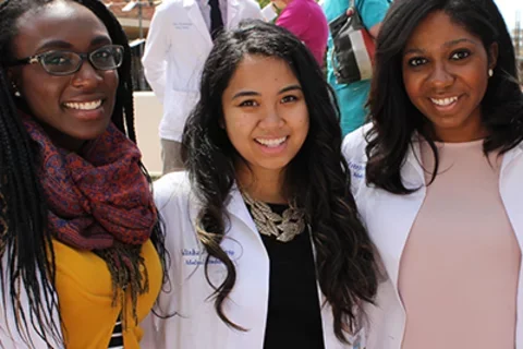 Getting Ready for Medical School Med Students Posing for a Picture