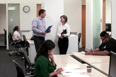 Financial Planning & Analysis Staff in an office setting