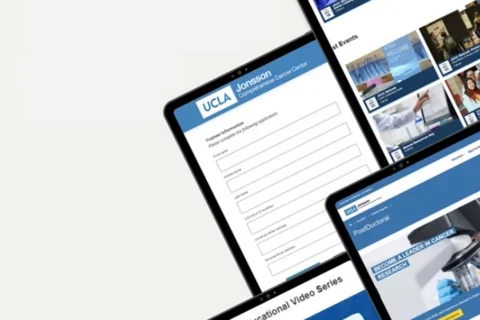 JCCC membership portal on devices