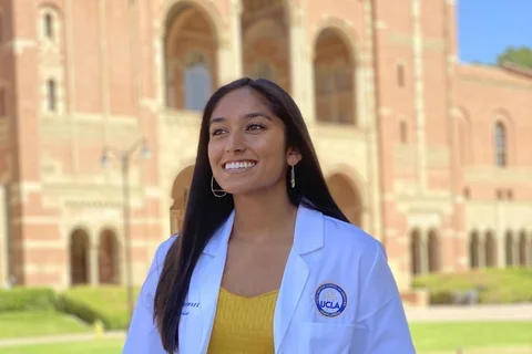 Kajol Maheshwari in her white coat 