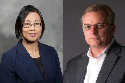 Leia Nghiemphu and Dr. Frank 