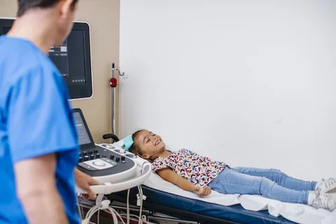 Pediatric Surgery at UCLA Doctor and Young Patient