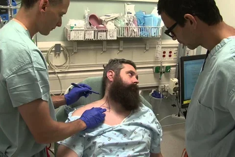 Phrenic Nerve Injury Surgery Prepping Patient