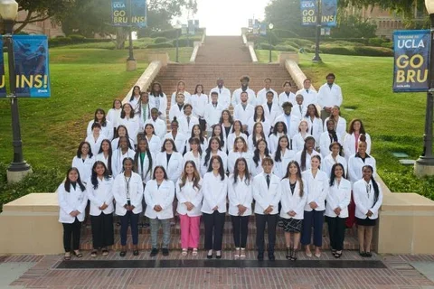 UCLA Summer Programs SHPEP Prepares Students for Careers in Healthcare Group Photo
