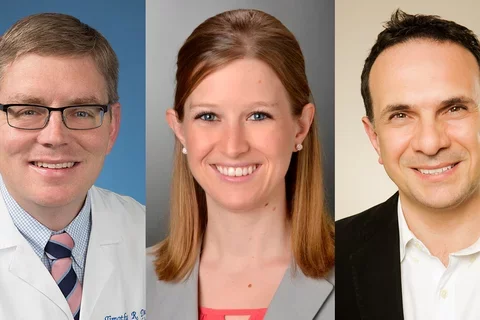 Timothy Donahue, Alexandra Moore, and Caius Radu