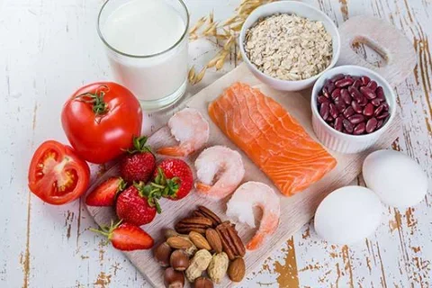 What Does An Allergist Do Common Food Allergens On Plate
