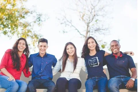 people smiling