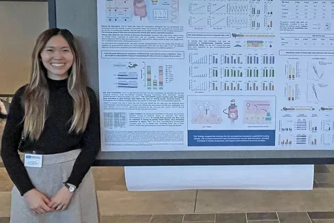 PhD Student Rochelle Lai in the Molecular, Cellular, and Integrative Physiology program