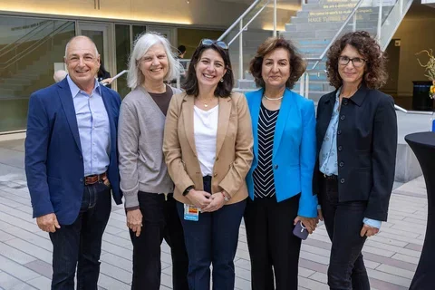 Group of faculty at event