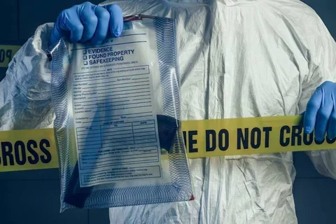 Do Not Cross sign across a health care professional