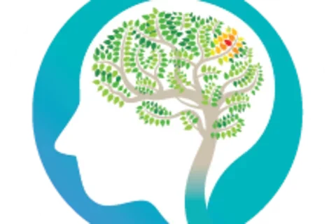 ISGC Logo: Double-stranded helix with an image of a brain between it. 