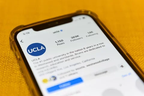 UCLA cell phone photo