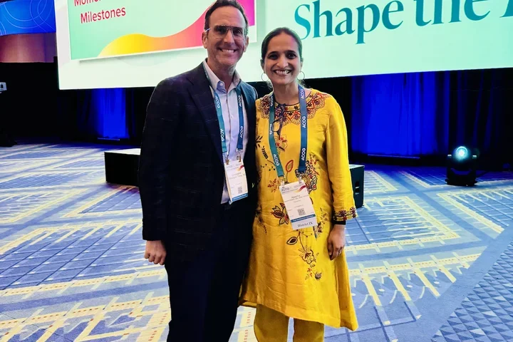 Dr. Christopher Tarnay and Dr. Aparna Sridhar 