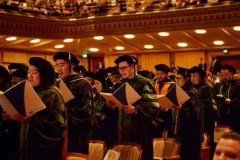 The DGSOM class of 2026 during their graduation ceremony