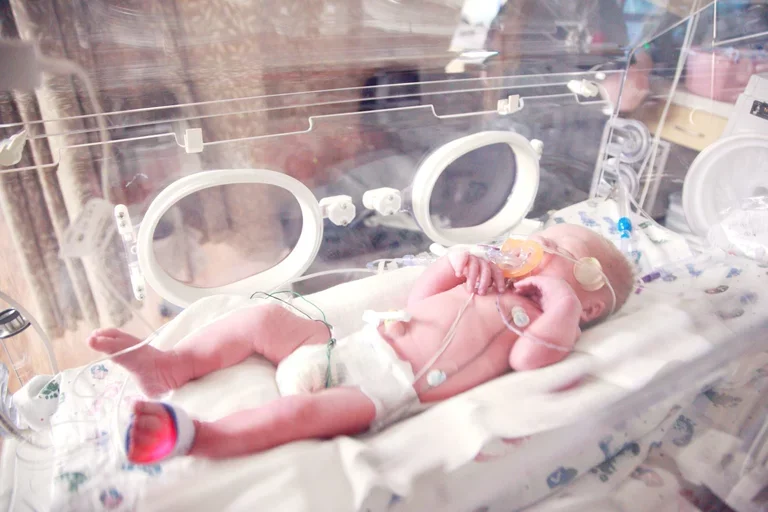What's It Like to Be a Neonatologist? Baby in NICU Incubator