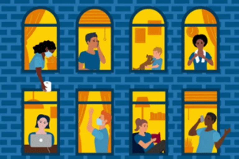 people in windows