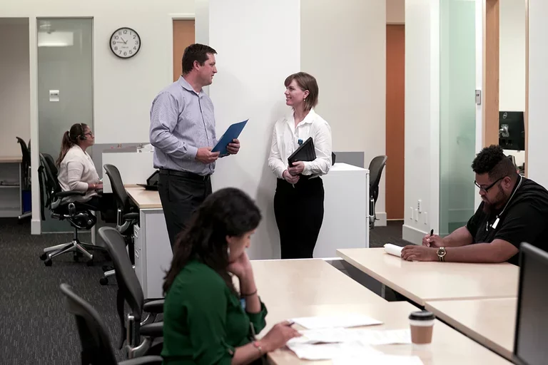 Financial Planning & Analysis Staff in an office setting