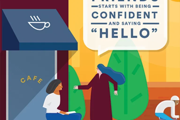 How to Make Friends in Medical School Illustration