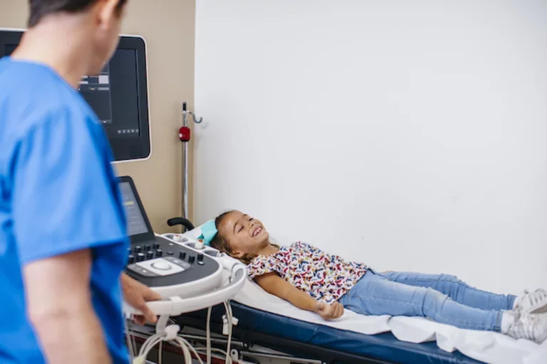 Pediatric Surgery at UCLA Doctor and Young Patient