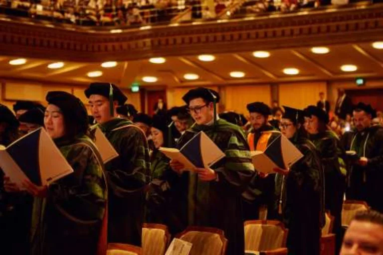 The DGSOM class of 2026 during their graduation ceremony
