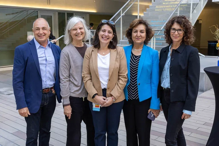 Group of faculty at event