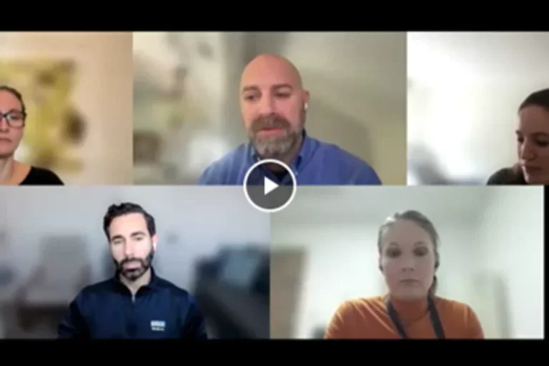 Presenters on zoom