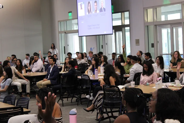 Medical students at Road to Residency 2026 
