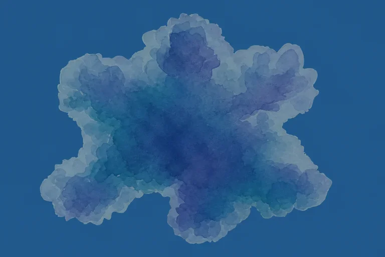 Blue organoid