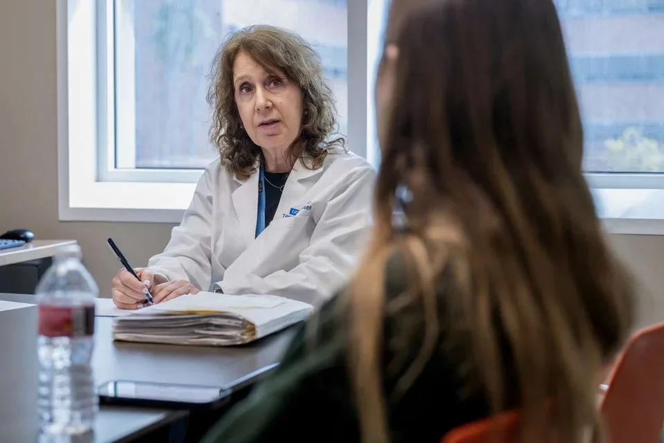 Dr. Terri Getzug, discussing a Familial Mediterranean Fever case