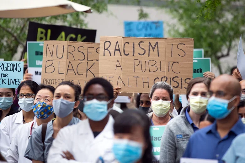 The UCLA Health community in a moment of solidarity: Summer 2020